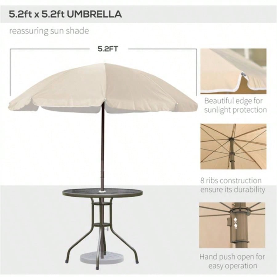 Outdoor dining table and chair package with Prohibited by