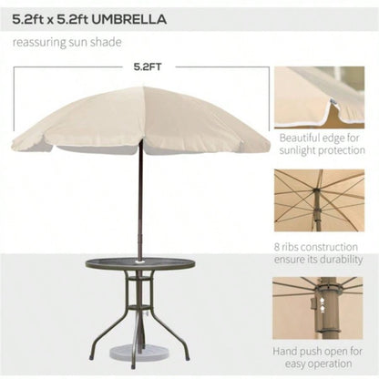 Outdoor dining table and chair package with Prohibited by