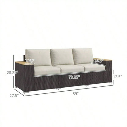 Pieces Patio Furniture Set