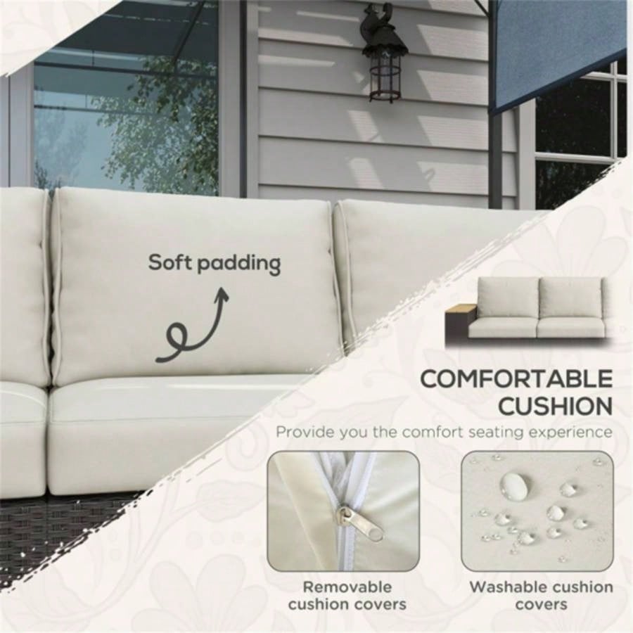 Pieces Patio Furniture Set