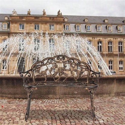 38.5 Cast Aluminum Outdoor Courtyard Decoration Park Leisure Chair