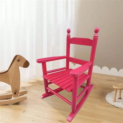 Children39; s rocking red chair - Indoor or Outdoor - Suitable kids - Durable