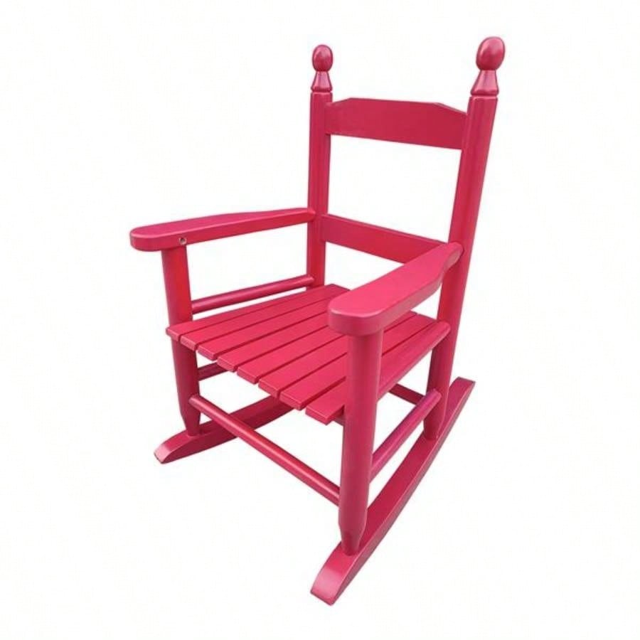 Children39; s rocking red chair - Indoor or Outdoor - Suitable kids - Durable