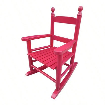 Children39; s rocking red chair - Indoor or Outdoor - Suitable kids - Durable