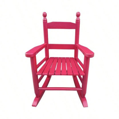 Children39; s rocking red chair - Indoor or Outdoor - Suitable kids - Durable
