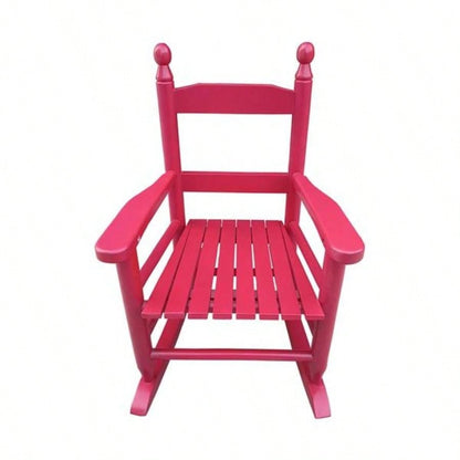 Children39; s rocking red chair - Indoor or Outdoor - Suitable kids - Durable