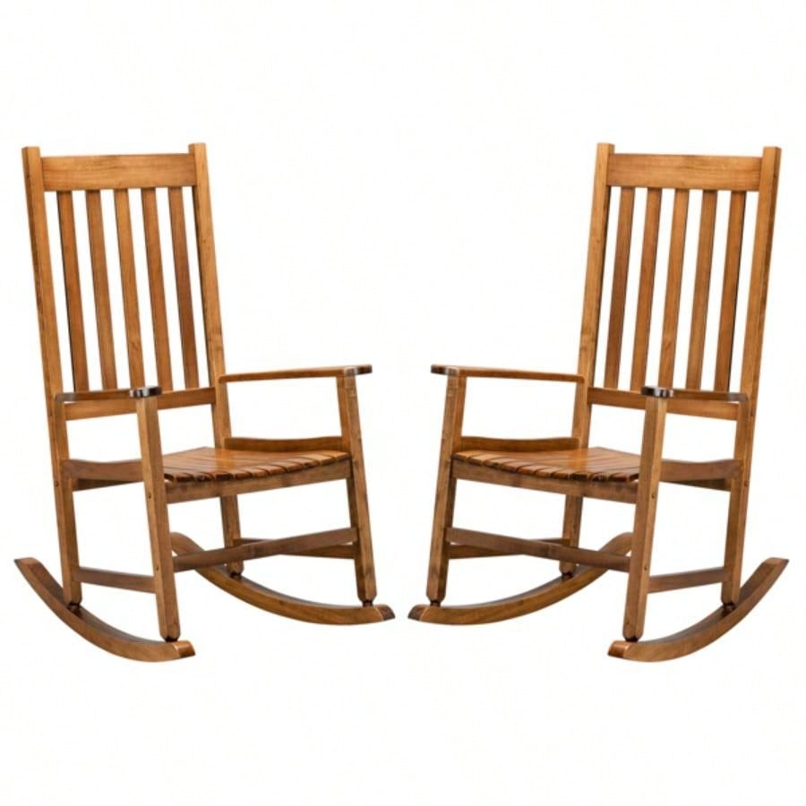 68.5*86*115CM Square Wooden Rocking Chair Color