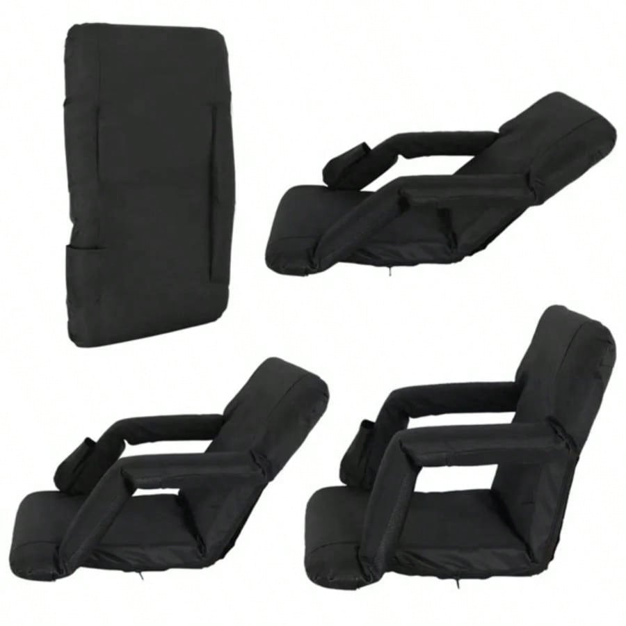 Wide Stadium Bleachers Reclining Stadium Chair/Back Cushion