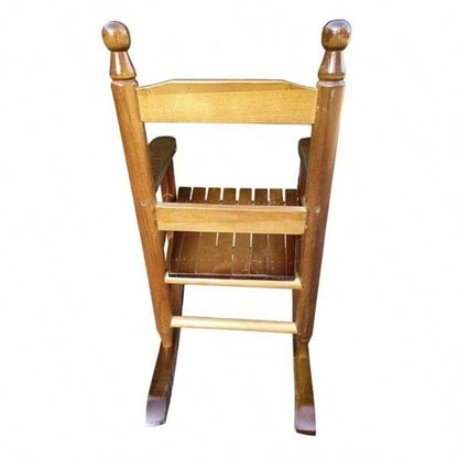 Children39; s rocking oak chair - Indoor or Outdoor - Suitable kids - Durable