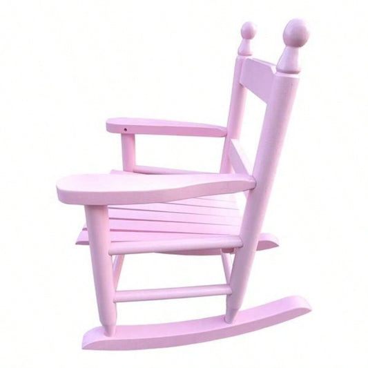 Children39; s rocking light pink chair - Indoor or Outdoor - Suitable kids - Durable