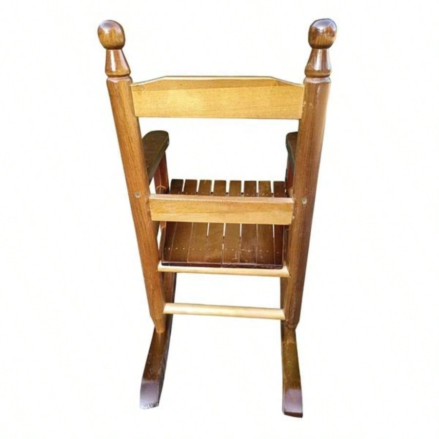Children39; s rocking oak chair - Indoor or Outdoor - Suitable kids - Durable