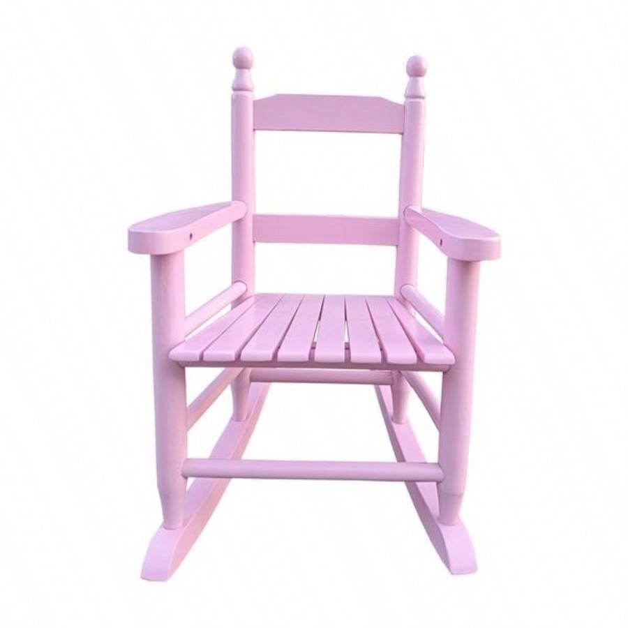 Children39; s rocking light pink chair - Indoor or Outdoor - Suitable kids - Durable