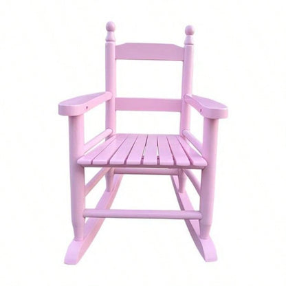 Children39; s rocking light pink chair - Indoor or Outdoor - Suitable kids - Durable