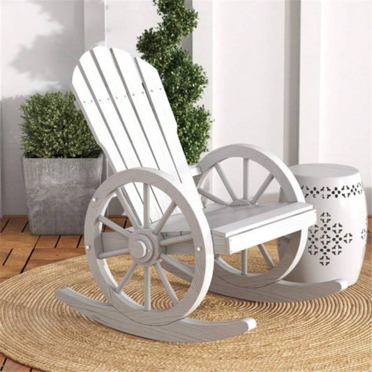 Garden lounge chairs - White Prohibited by