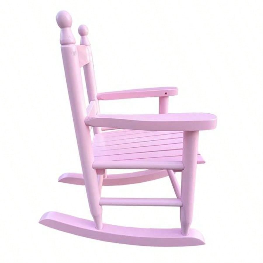 Children39; s rocking light pink chair - Indoor or Outdoor - Suitable kids - Durable