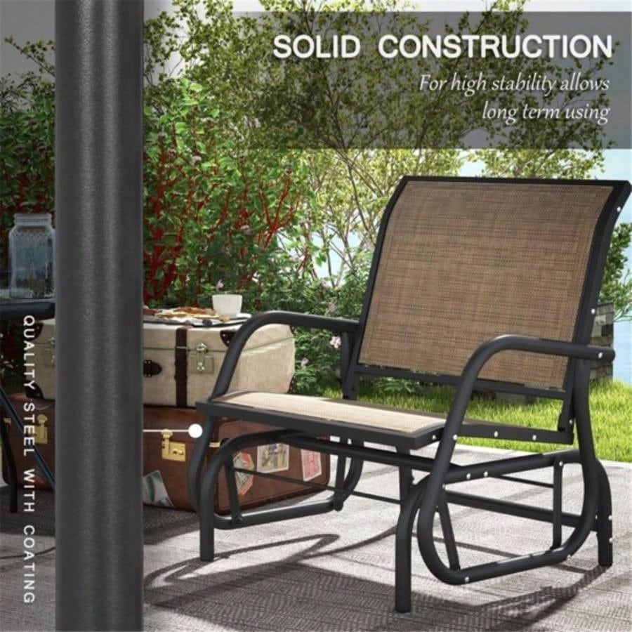 2PCS Outdoor Glider ChairProhibited by