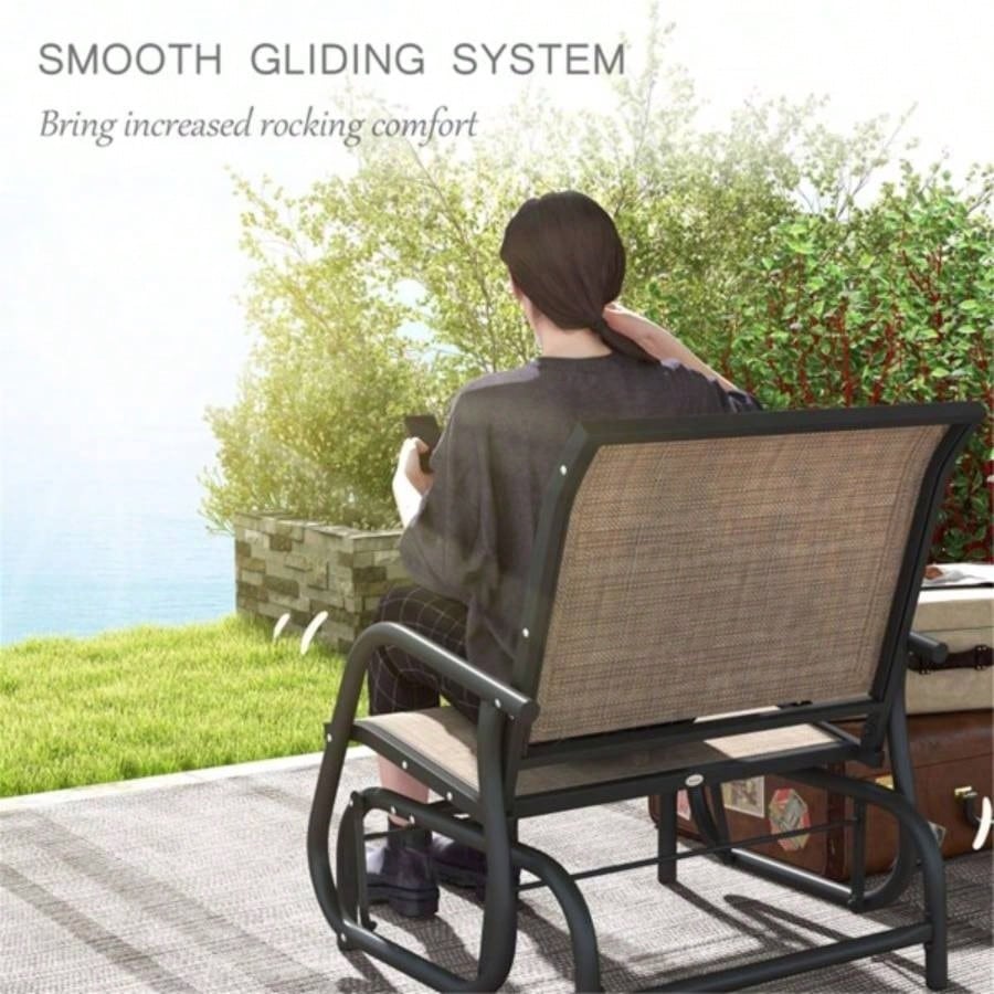 2PCS Outdoor Glider ChairProhibited by