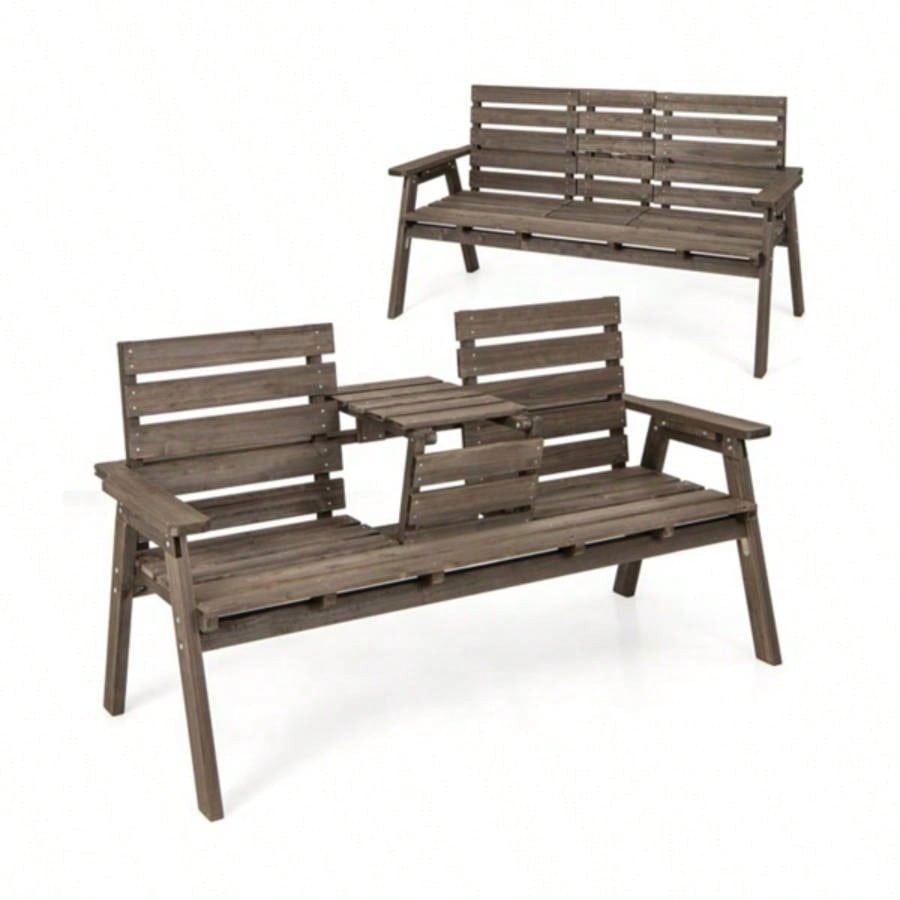 Wooden withFol dable Middle Table
