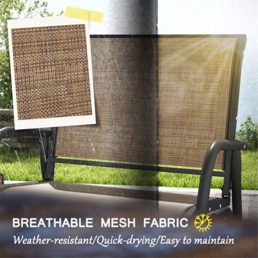 2PCS Outdoor Glider ChairProhibited by