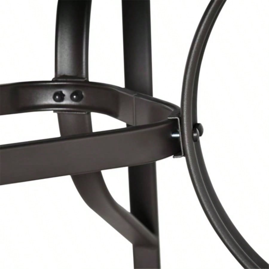 Outdoor dining table and chair package with