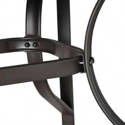 Outdoor dining table and chair package with