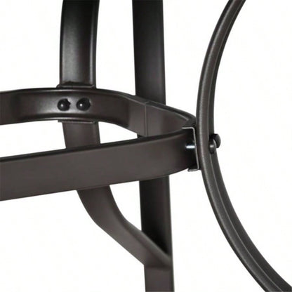 Outdoor dining table and chair package with