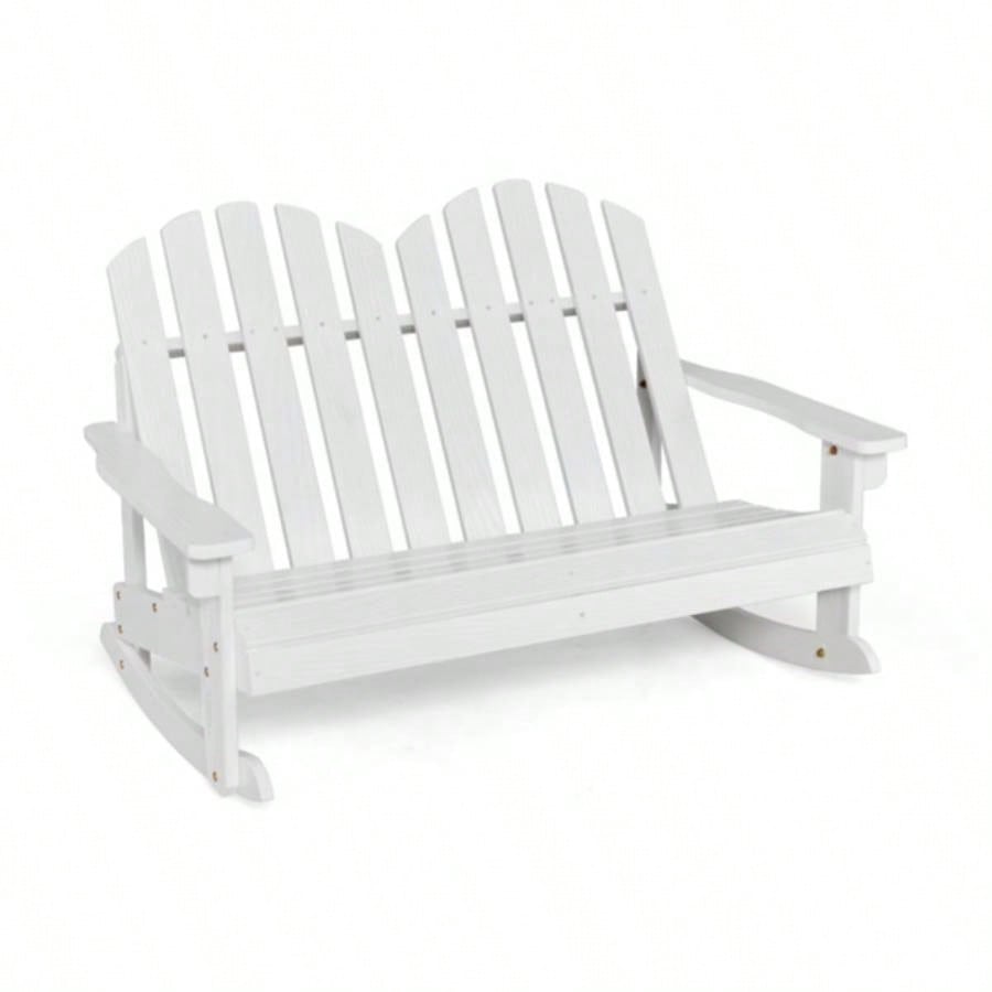 Outdoor solid wood rocking chair children