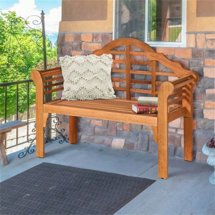 Wooden garden benches can be folded garden patio furniture