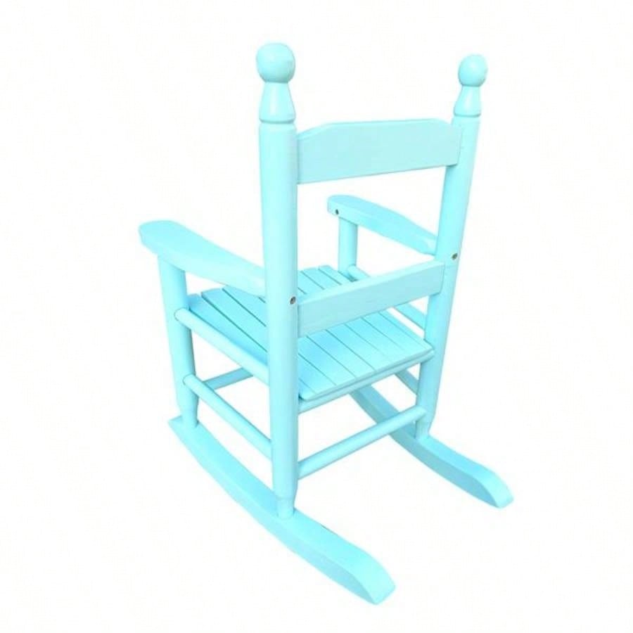 Children39; s rocking light Light Blue chair - Indoor or Outdoor - Suitable kids - Durable