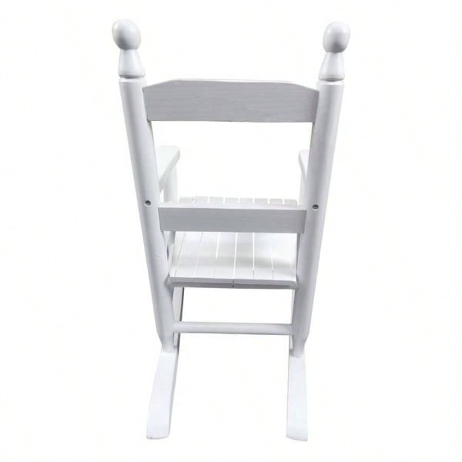 Children39; s rocking white chair - Indoor or Outdoor - Suitable kids - Durable