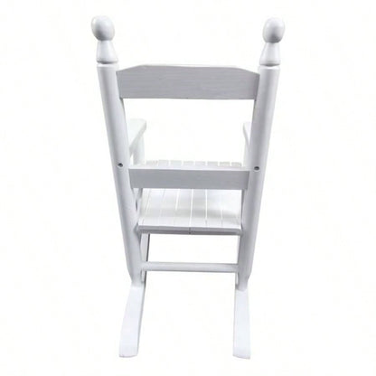 Children39; s rocking white chair - Indoor or Outdoor - Suitable kids - Durable