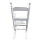 Children39; s rocking white chair - Indoor or Outdoor - Suitable kids - Durable