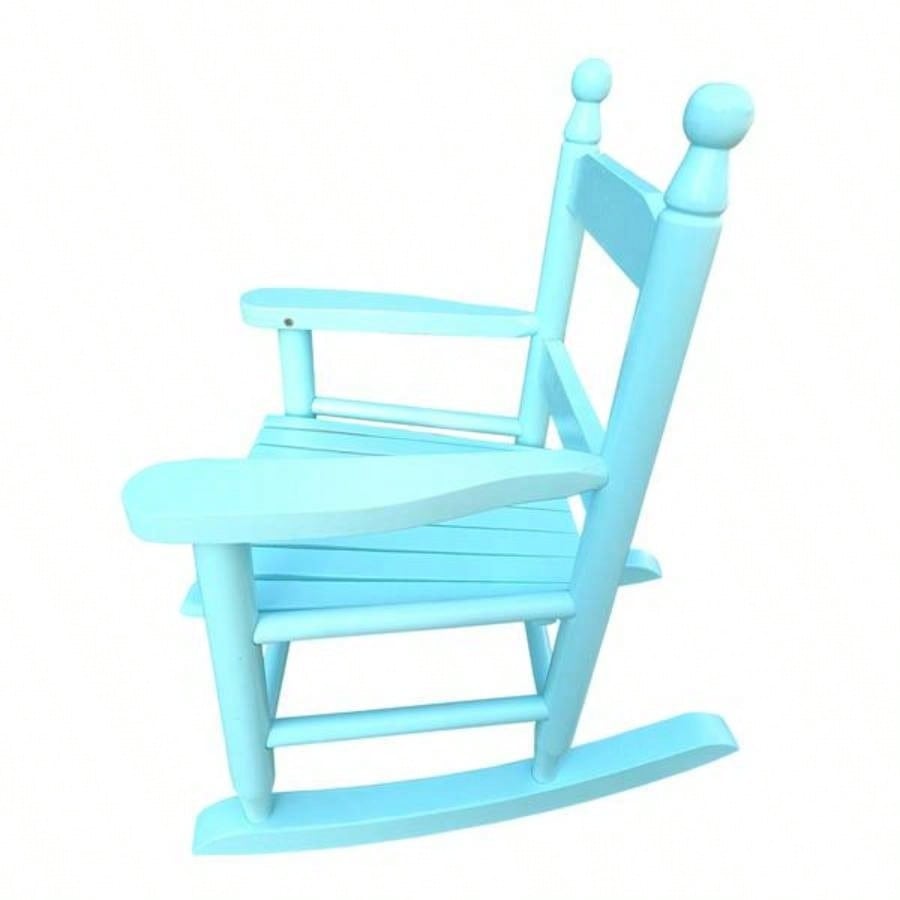 Children39; s rocking light Light Blue chair - Indoor or Outdoor - Suitable kids - Durable