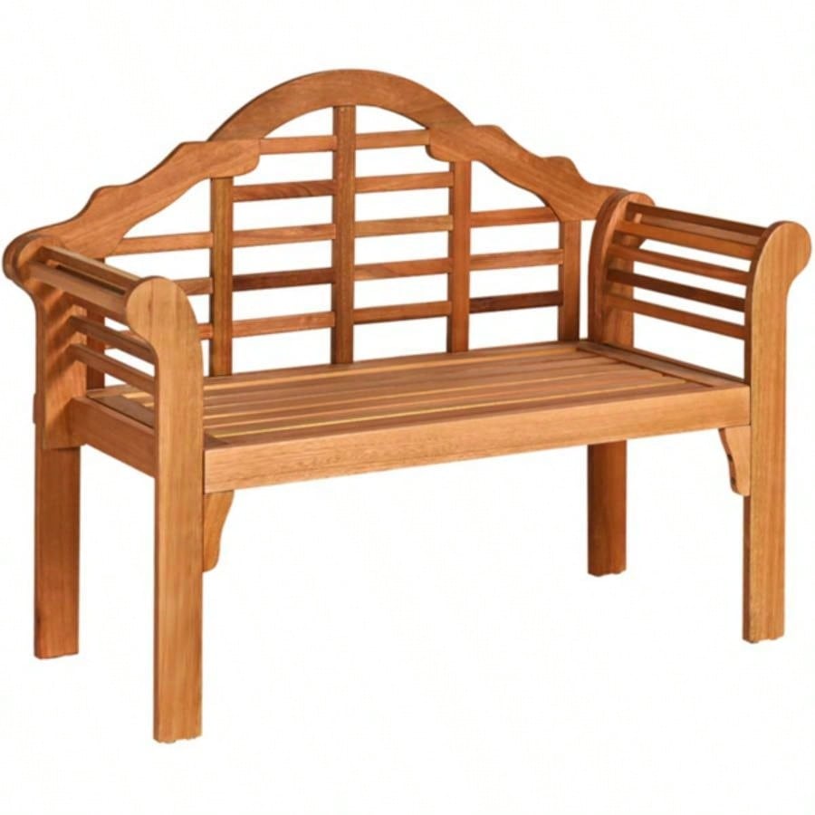 Wooden garden benches can be folded garden patio furniture