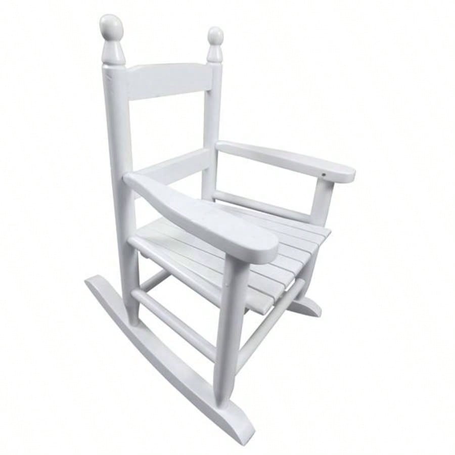 Children39; s rocking white chair - Indoor or Outdoor - Suitable kids - Durable