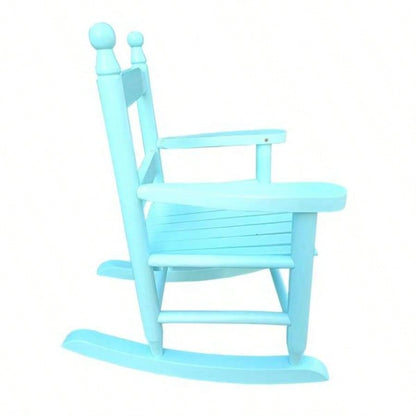 Children39; s rocking light Light Blue chair - Indoor or Outdoor - Suitable kids - Durable