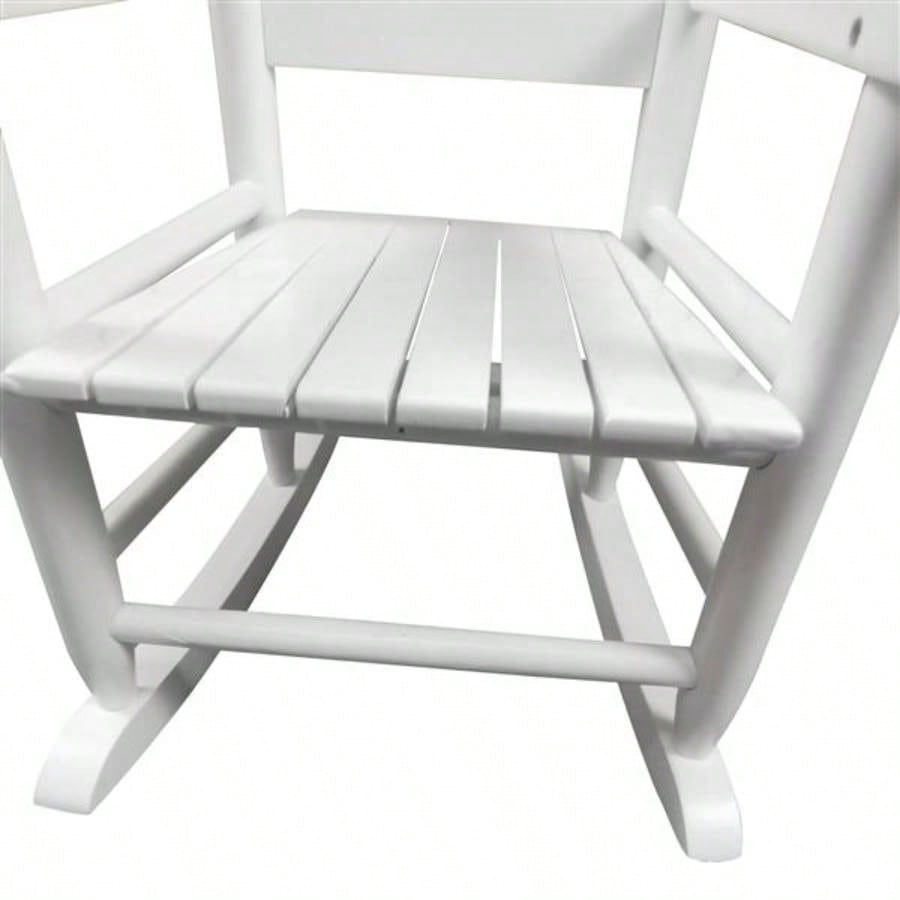 Children39; s rocking white chair - Indoor or Outdoor - Suitable kids - Durable