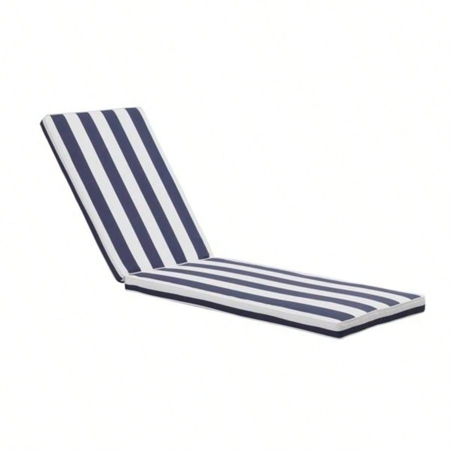 2PCS Set Outdoor Lounge Chair Cushion Patio Funiture Cushion Chaise Lounge Cushion