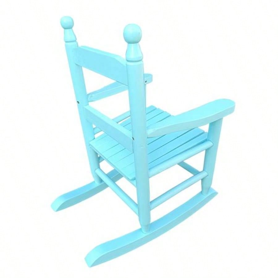 Children39; s rocking light Light Blue chair - Indoor or Outdoor - Suitable kids - Durable