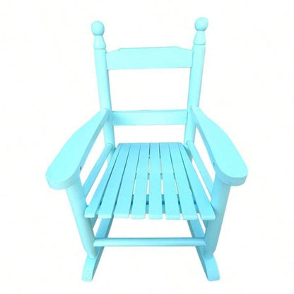Children39; s rocking light Light Blue chair - Indoor or Outdoor - Suitable kids - Durable