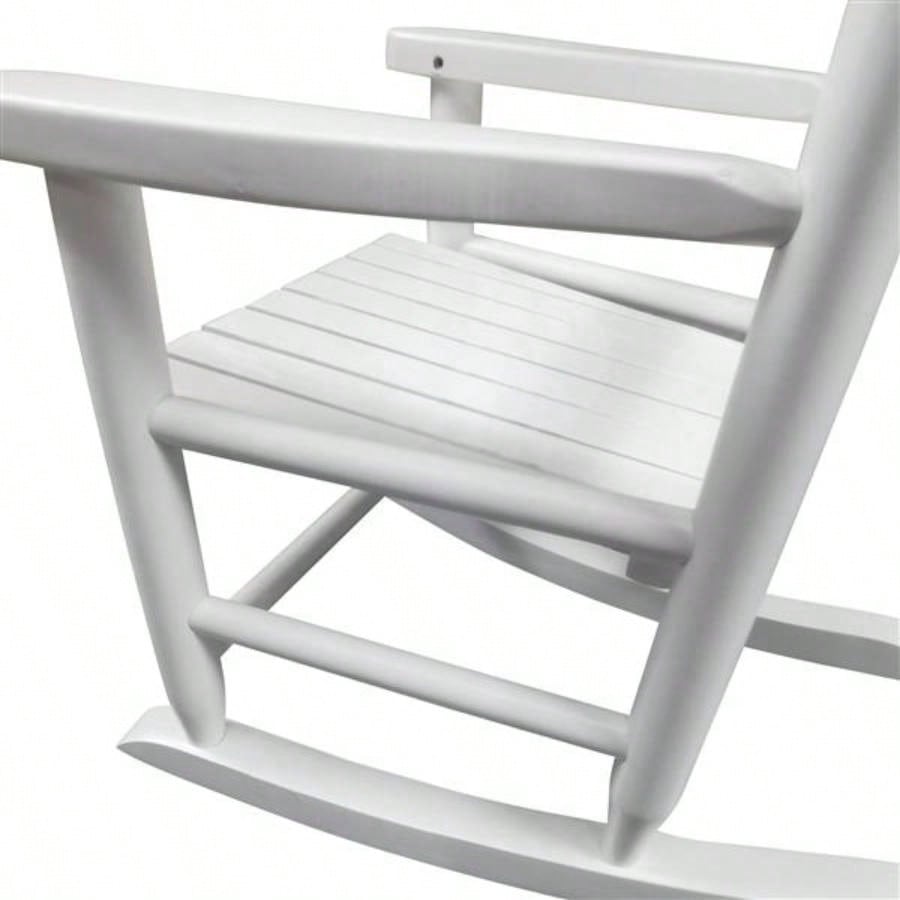 Children39; s rocking white chair - Indoor or Outdoor - Suitable kids - Durable