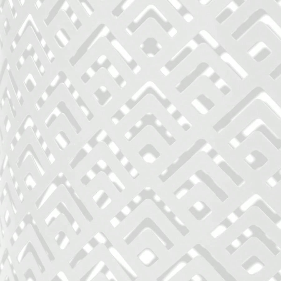 Outdoor Nesting Side Table Set of 3, Round Patio Accent Table, Metal Frame End Table Indoor Outdoor, 12 14 16H, White