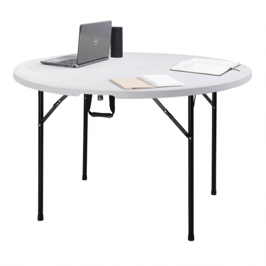 Replace 9451573748inch Round Folding Table Outdoor Folding Utility Table White