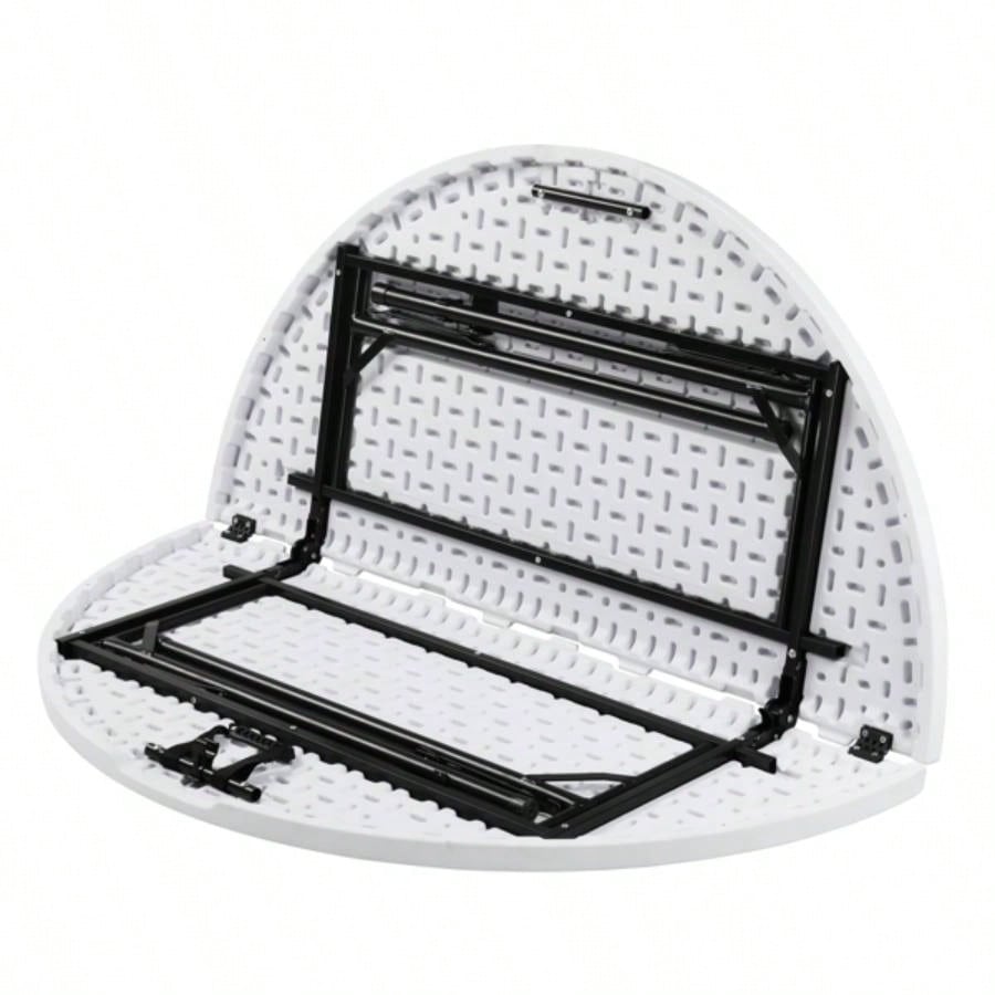 Replace 9451573748inch Round Folding Table Outdoor Folding Utility Table White