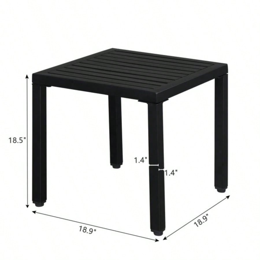 19*19*18 Fashionable and Simple Wrought Iron Side Table