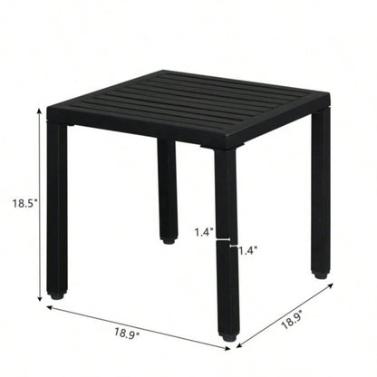 19*19*18 Fashionable and Simple Wrought Iron Side Table