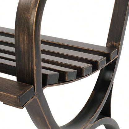 50in Back Feet Bronze Iron