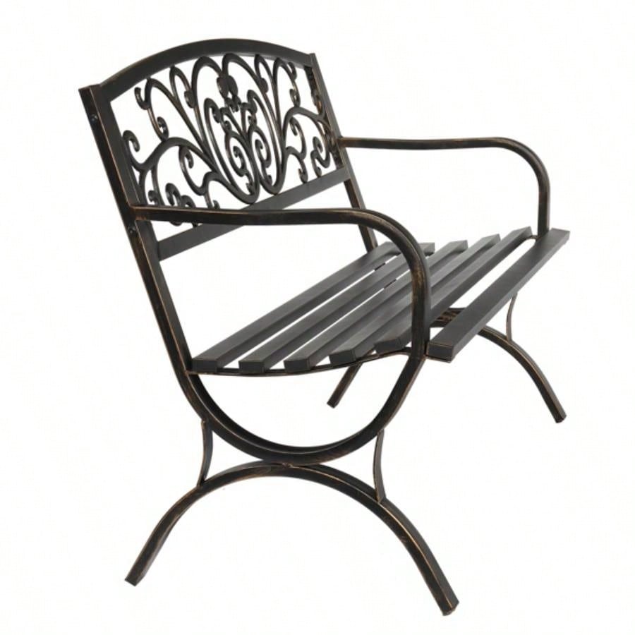 50in Back Feet Bronze Iron