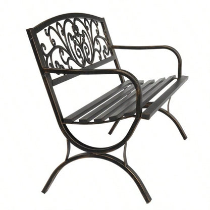 50in Back Feet Bronze Iron