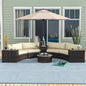 Pieces Patio Furniture Set